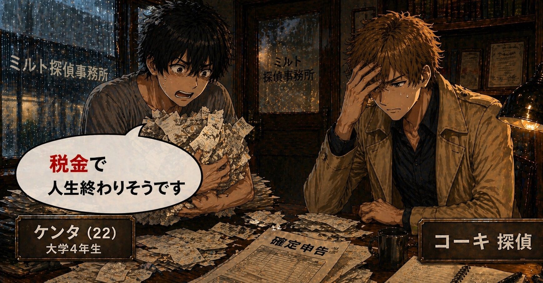 第8話アイキャッチ：確定申告で詰んだ問題