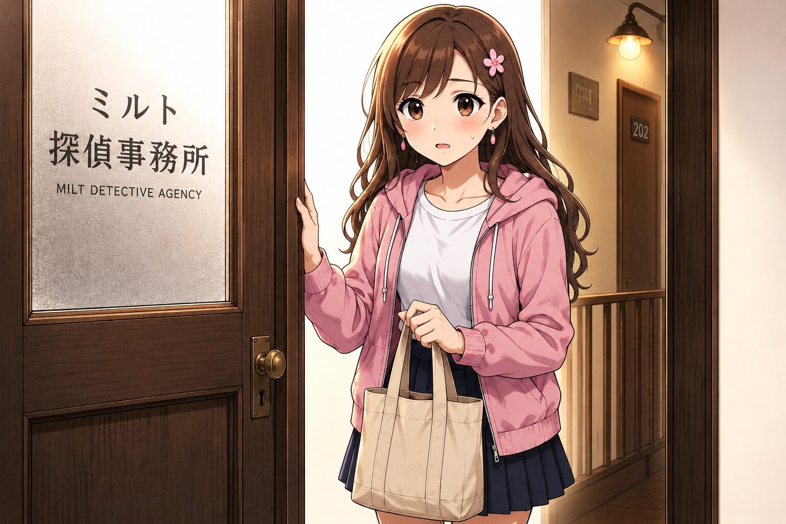 サクラ来訪