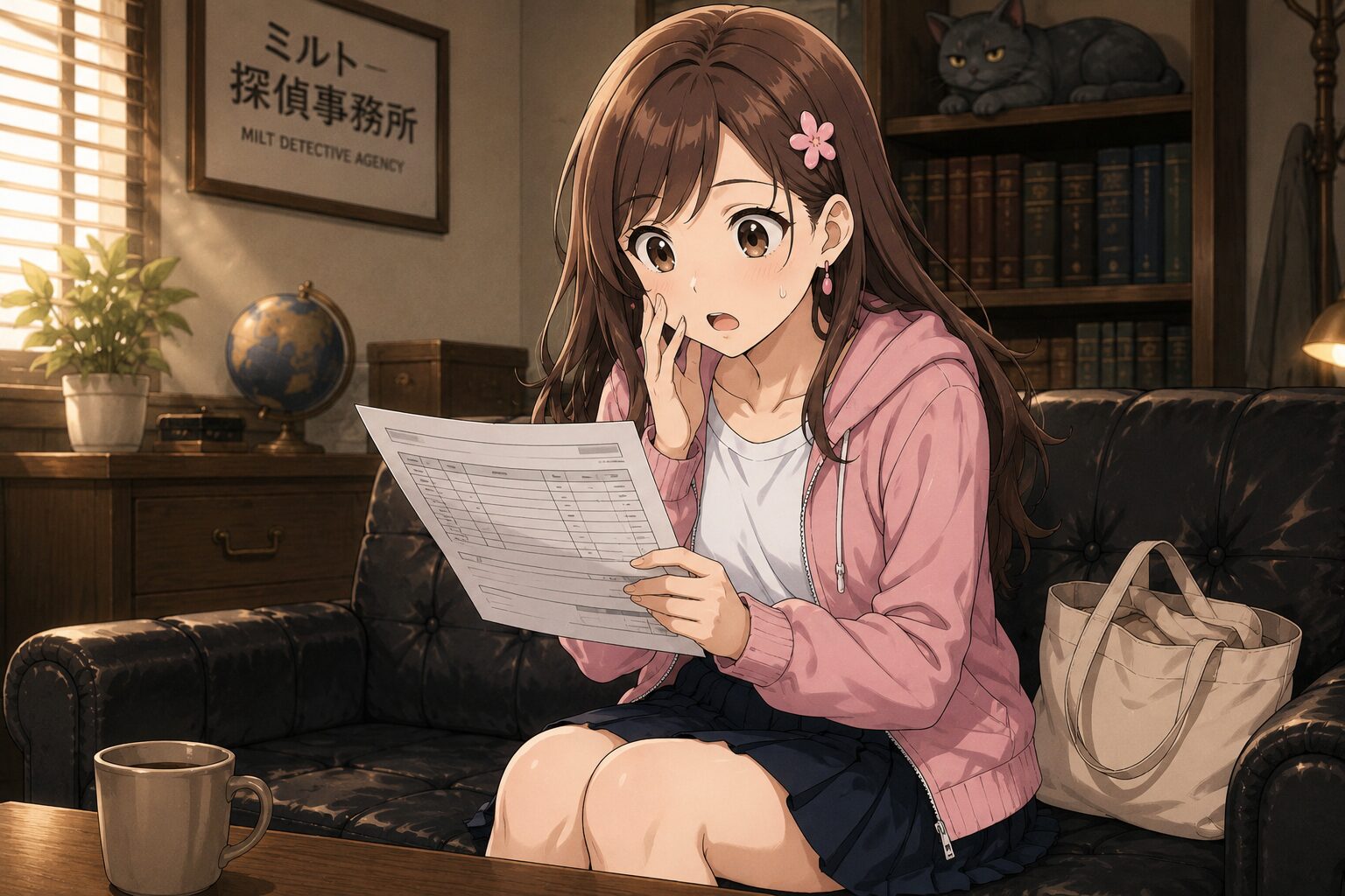 サクラと給与明細