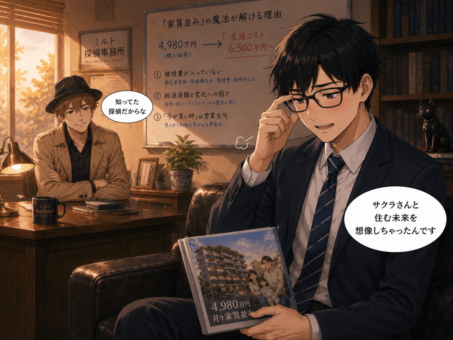 サクラとの未来を想像したと告白するヒロ