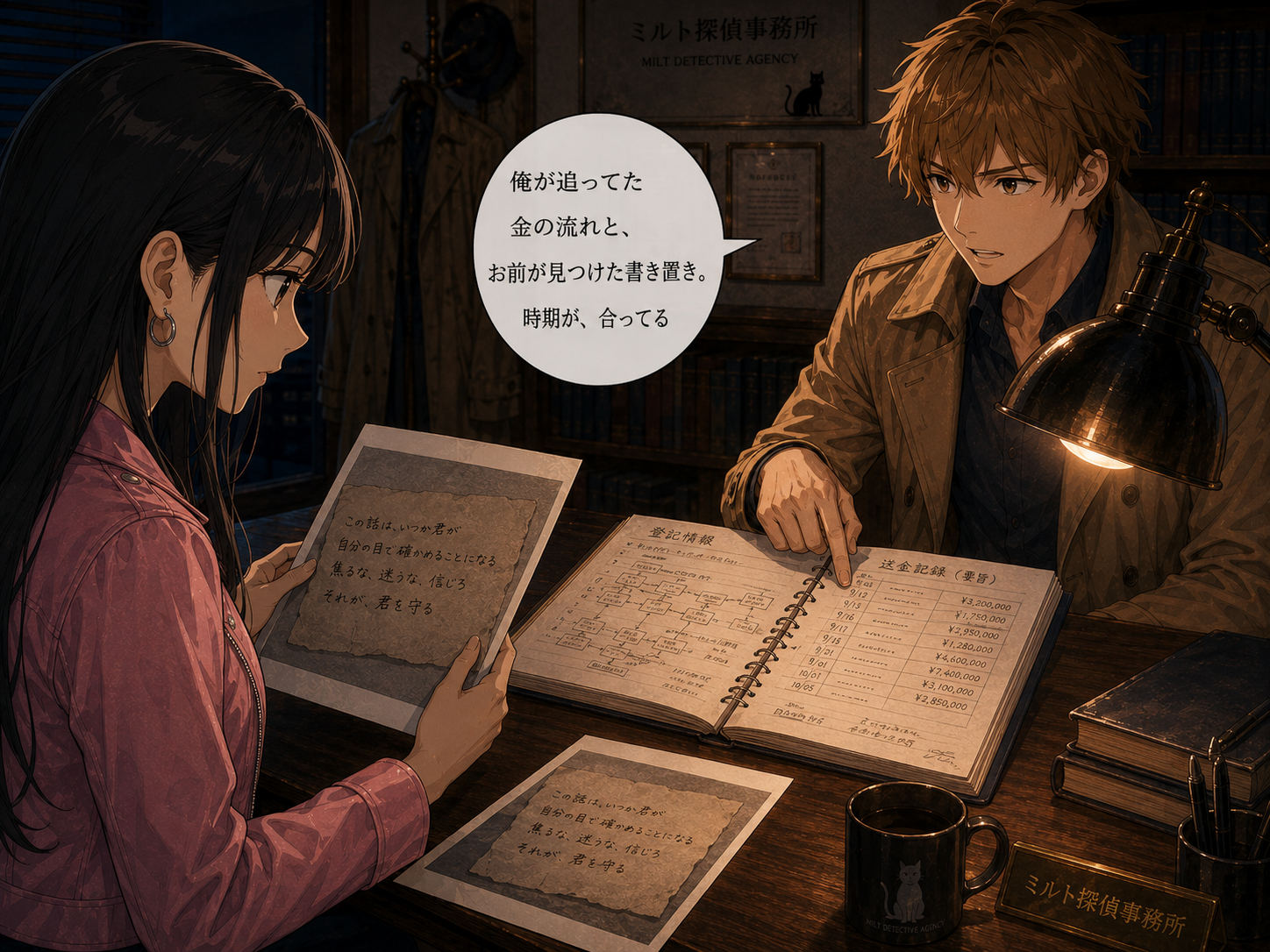 コーキとミサキ、それぞれの手がかりが繋がる瞬間